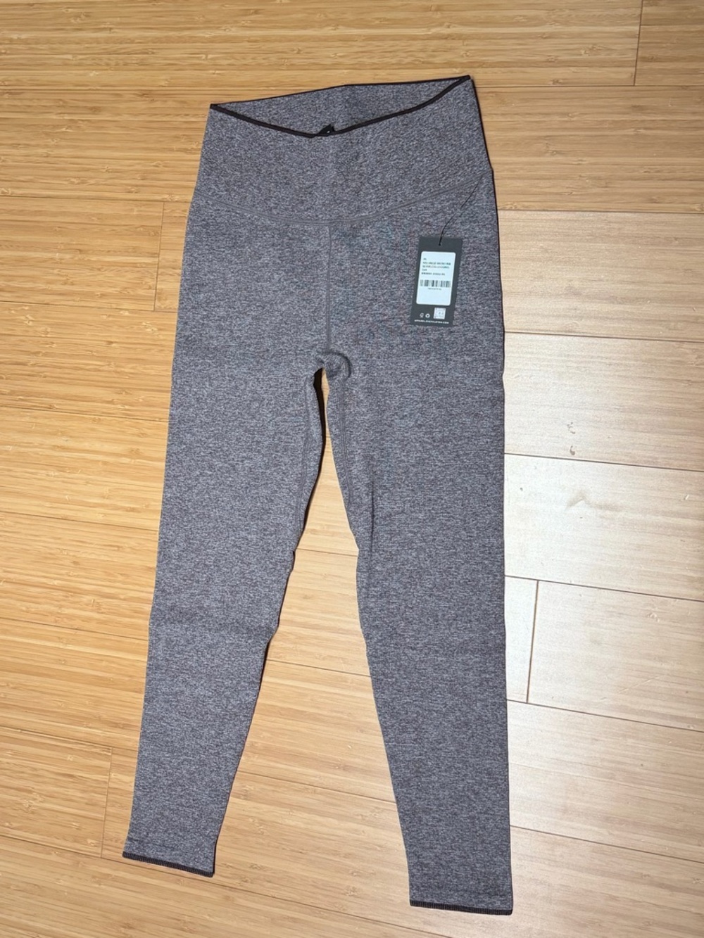 Peloton Heathered Gray High-Waist Leggings